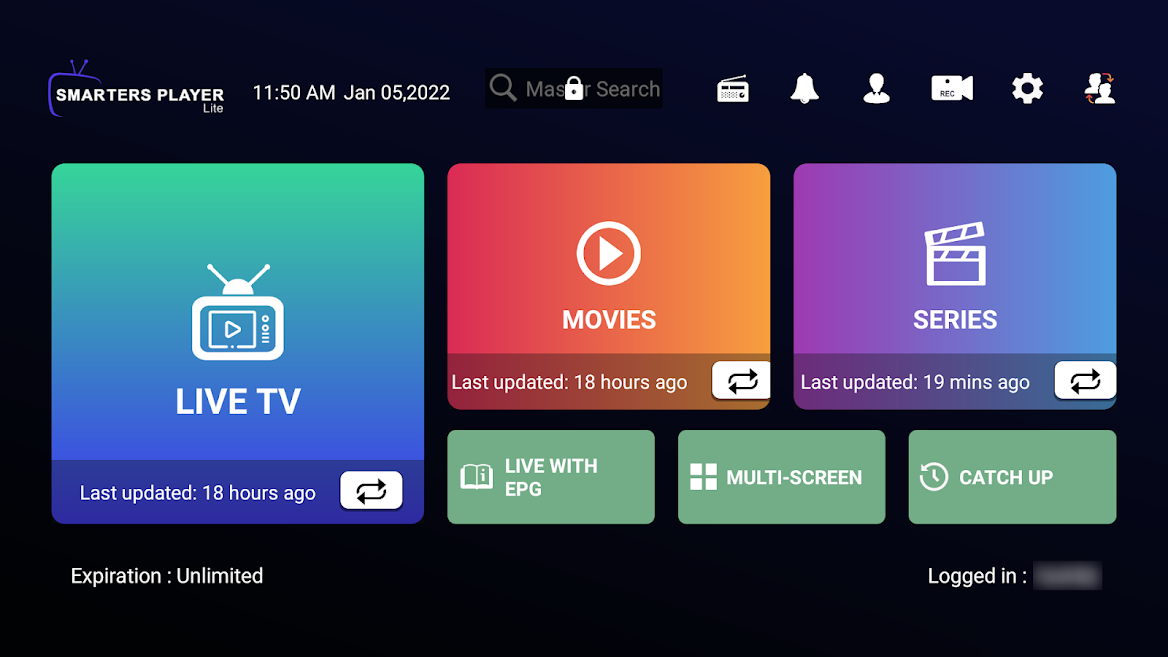 طريقة تفعيل تطبيق iptv smarters pro لمشاهدة القنوات والأفلام